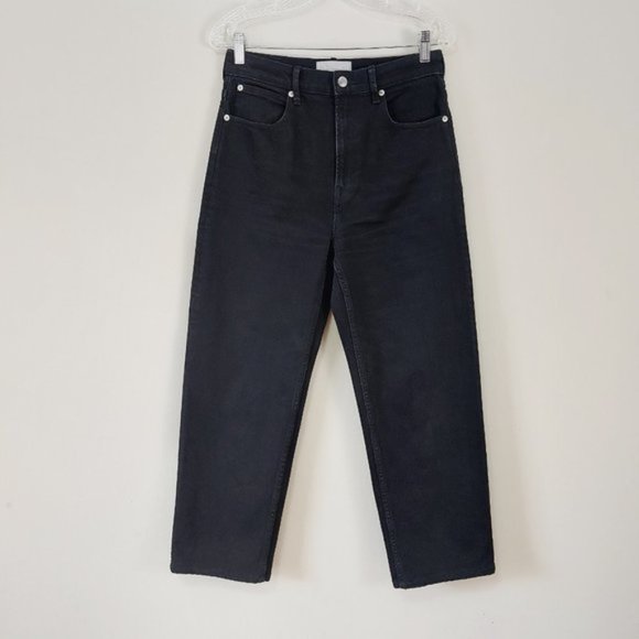 Everlane Denim - Everlane The Way High Jean Size 27 High Waisted Rigid Organic Cotton Button Fly